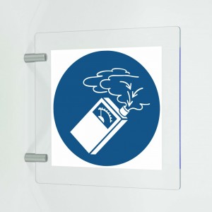 È obbligatorio usare il rilevatore di gas in plex trasp a bandiera - M048