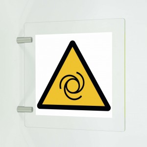 Macchina ad avviamento automatico in plex trasp a bandiera - W018