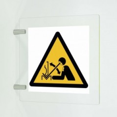 Spostamento rapido del materiale da piegare nella pressa in plex trasp a bandiera - W032