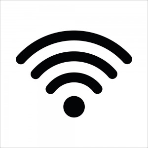 Zone Wi-Fi v2 in plexiglass trasparente a bandiera