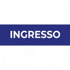 Ingresso v1 in plexiglass trasparente da soffitto