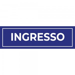 Ingresso v2 in plexiglass trasparente da soffitto