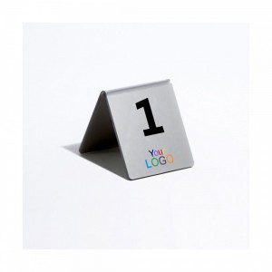 Segnaposto segnatavolo in plexiglass trasparente o colorato stampato dim. 6xH6.5 cm