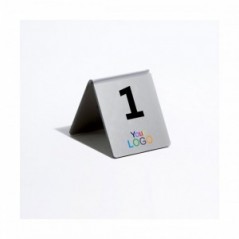 Segnaposto segnatavolo in plexiglass trasparente o colorato stampato dim. 6xH6.5 cm