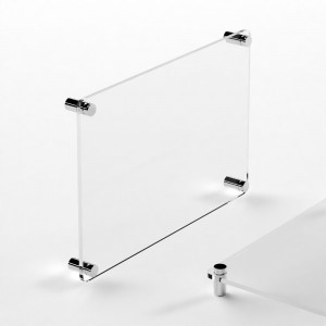 Targa in Plexiglass Neutra tipologia Quadrata o Rettangolare