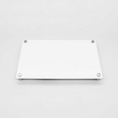 Targa Neutra in Plexiglass Bianco tipologia Quadrata o Rettangolare