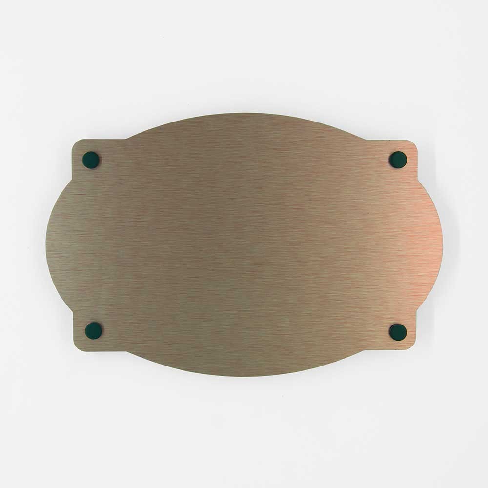 QKIODS Targa In Metallo Con Scritta Smokey Only You Can