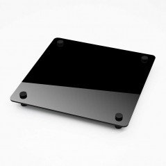 Targa Neutra in Plexiglass Nero Lucido tipologia Rombo