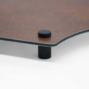Targa Neutra in Alluminio Composito Corten tipologia Impero
