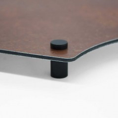 Targa Neutra in Alluminio Composito Corten tipologia Impero