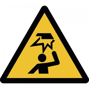 Ostacolo in alto - in plexiglass trasparenti da parete W020