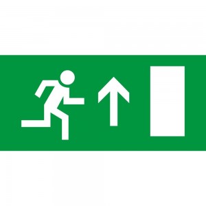 Uscita d'emergenza con porta alto in plexiglass trasparenti da parete