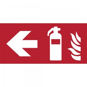 Estintore sinistra in plexiglass trasparenti da parete