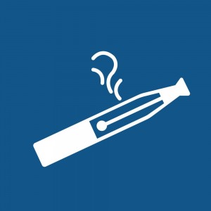 Autorizzazione a svapare in plexiglass trasparenti da parete