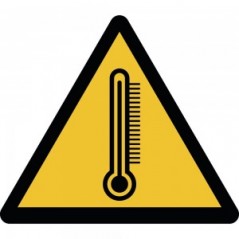 Rischio termico temperature estreme in plexiglass trasparenti da parete