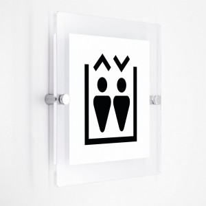 Ascensore v5 in plexiglass trasparenti da parete