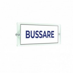 Bussare lungo v2 in plexiglass trasparenti da parete
