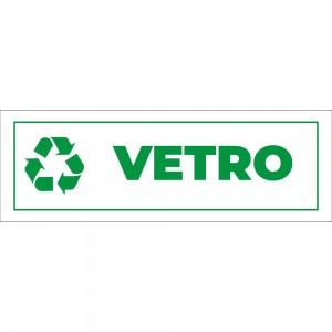 Differenziata vetro lungo v2 in plexiglass trasparenti da parete