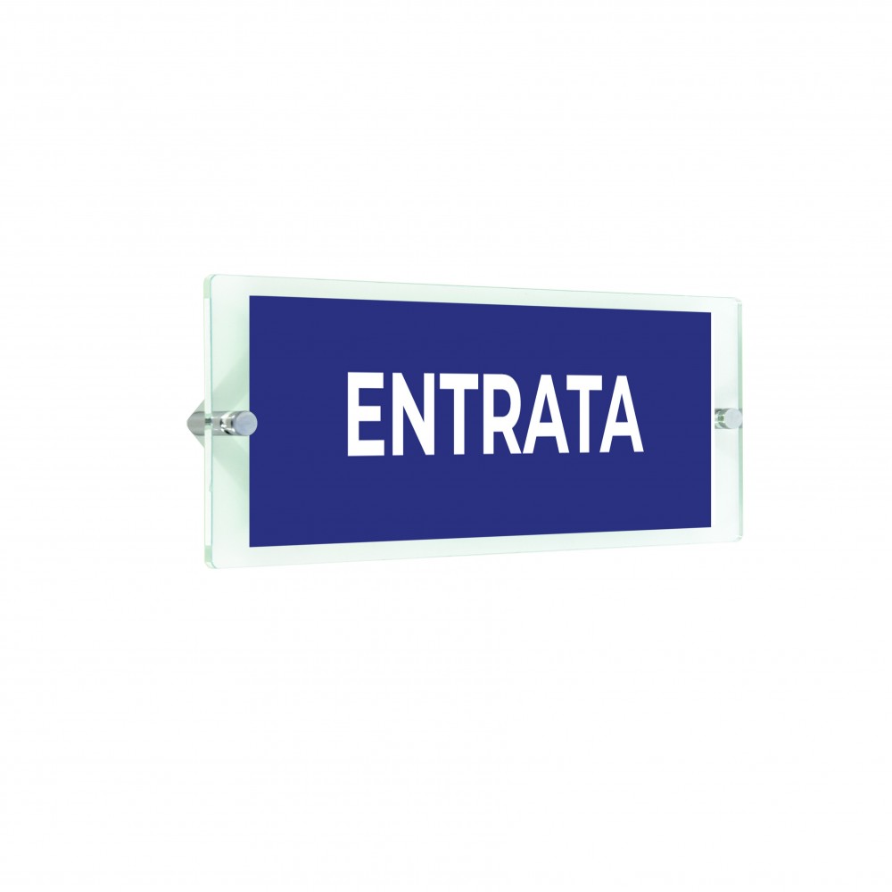 Entrata v1 in plexiglass trasparenti da parete