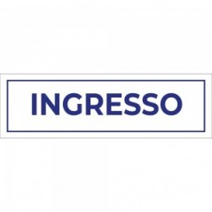 Ingresso v4 in plexiglass trasparenti da parete