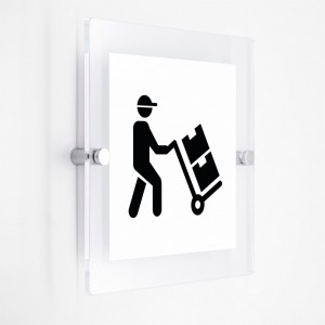 Magazzino v2 in plexiglass trasparenti da parete