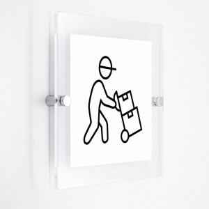 Magazzino v4 in plexiglass trasparenti da parete