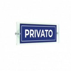Privato lungo v3 in plexiglass trasparenti da parete