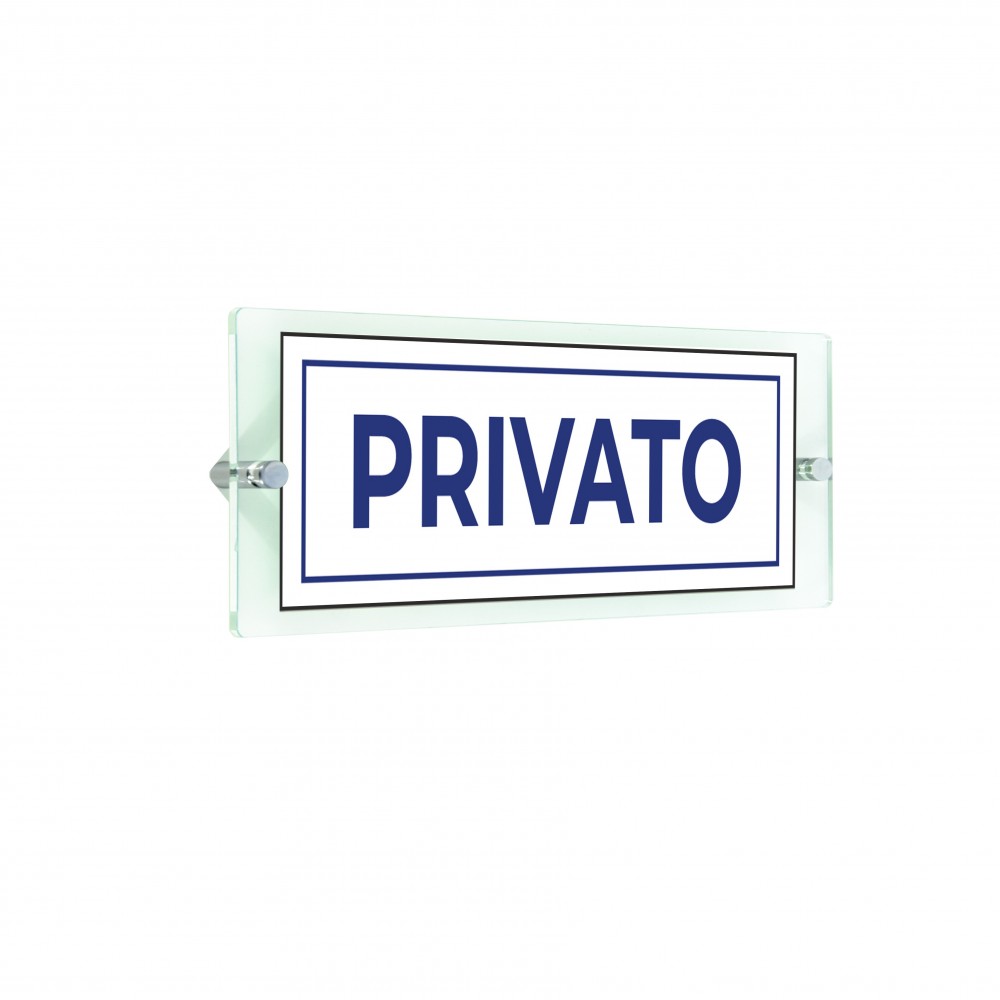 Privato lungo v4 in plexiglass trasparenti da parete