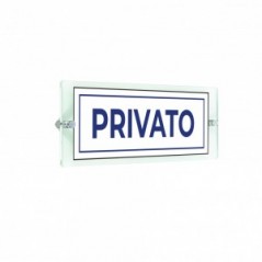 Privato lungo v4 in plexiglass trasparenti da parete