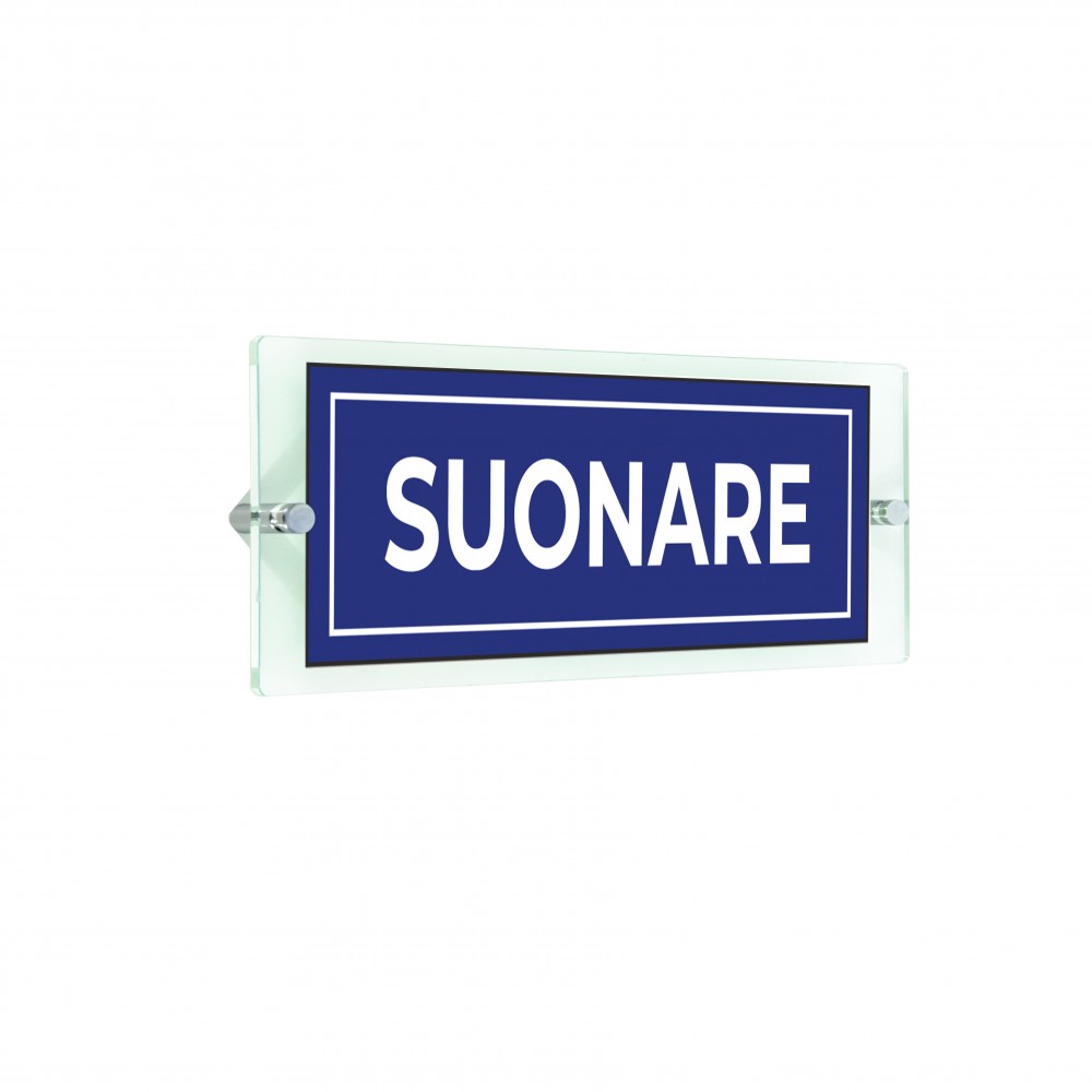 Suonare lungo v3 in plexiglass trasparenti da parete