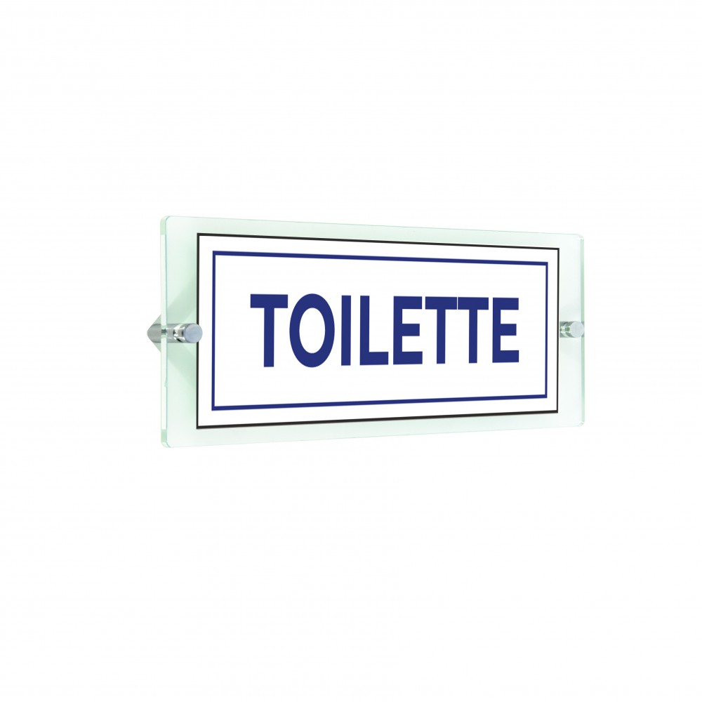 Toilette lungo v4 in plexiglass trasparenti da parete