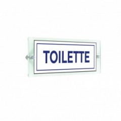 Toilette lungo v4 in plexiglass trasparenti da parete