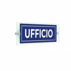 Ufficio lungo v3 in plexiglass trasparenti da parete