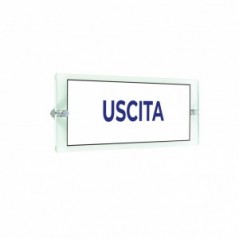 Uscita v3 in plexiglass trasparenti da parete