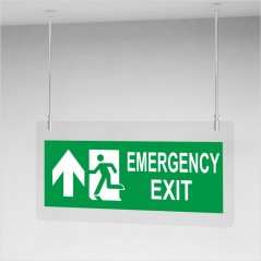 Segnaletica da soffitto - Rettangolare