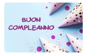 
			                        			COMPLEANNO